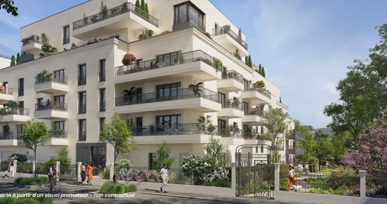 Achat / Vente appartement neuf Champigny-sur-Marne à 10 min de bus du RER A Champigny (94500) - Réf. 13595