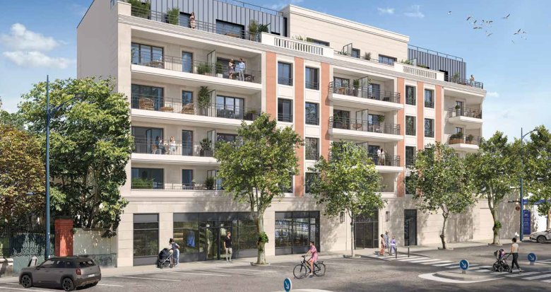 Achat / Vente appartement neuf Champigny-sur-Marne à 11 min en bus du RER A (94500) - Réf. 12803