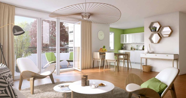 Achat / Vente appartement neuf Champigny-sur-Marne à 3 min à pied du Parc du Tremblay (94500) - Réf. 6771