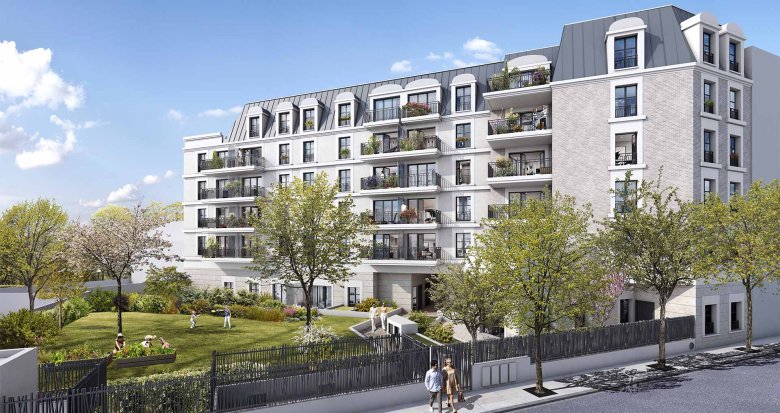 Achat / Vente appartement neuf Champigny-sur-Marne à 3 min à pied du Parc du Tremblay (94500) - Réf. 6771