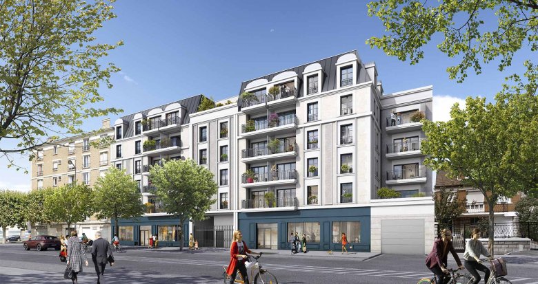Achat / Vente appartement neuf Champigny-sur-Marne à 3 min à pied du Parc du Tremblay (94500) - Réf. 6771