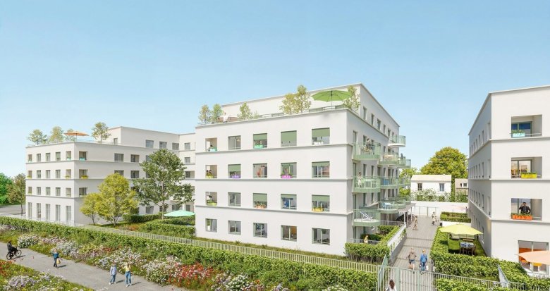 Achat / Vente appartement neuf Chanteloup-les-Vignes à quelques minutes de la ligne J (78570) - Réf. 13078