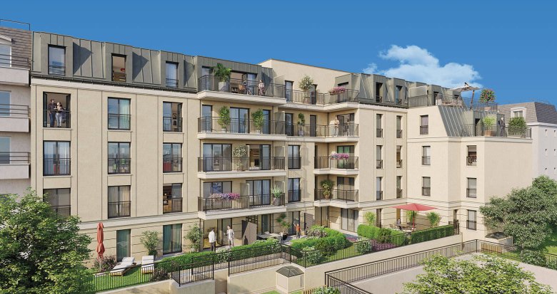 Achat / Vente appartement neuf Châtenay-Malabry au pied de la station de tramway T10 (92290) - Réf. 12824