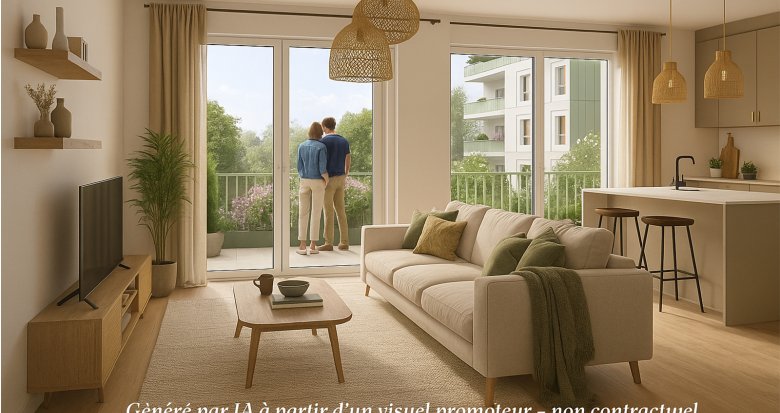 Achat / Vente appartement neuf Châtenay-Malabry quartier LaVallée à 450m du tramway T10 (92290) - Réf. 13488