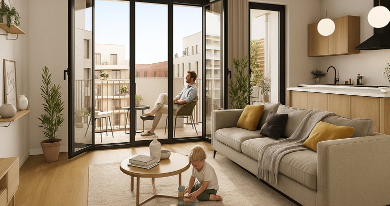 Achat / Vente appartement neuf Châtillon à 750 m du tramway T6 et du métro (92320) - Réf. 13277
