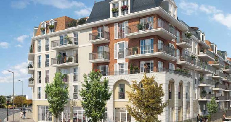 Achat / Vente appartement neuf Chelles à 12 min à pied du RER E et du Transilien P (77500) - Réf. 9629