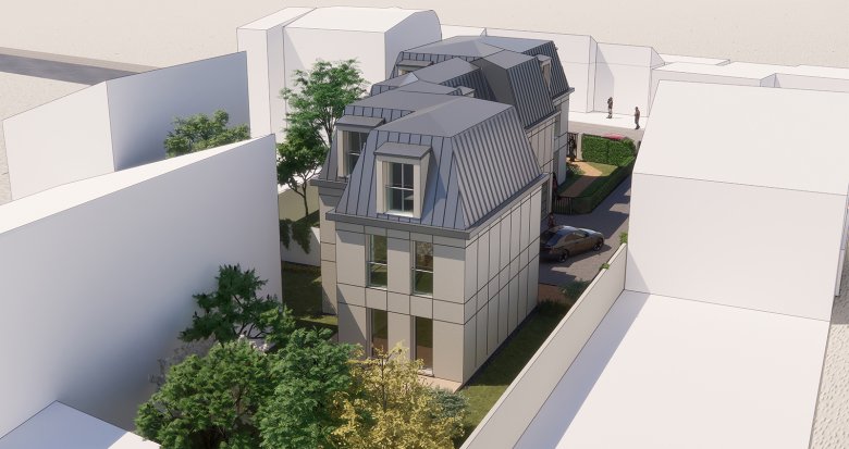 Achat / Vente appartement neuf Clamart maisons neuves à 8 min à pied de la gare Transilien N (92140) - Réf. 12789