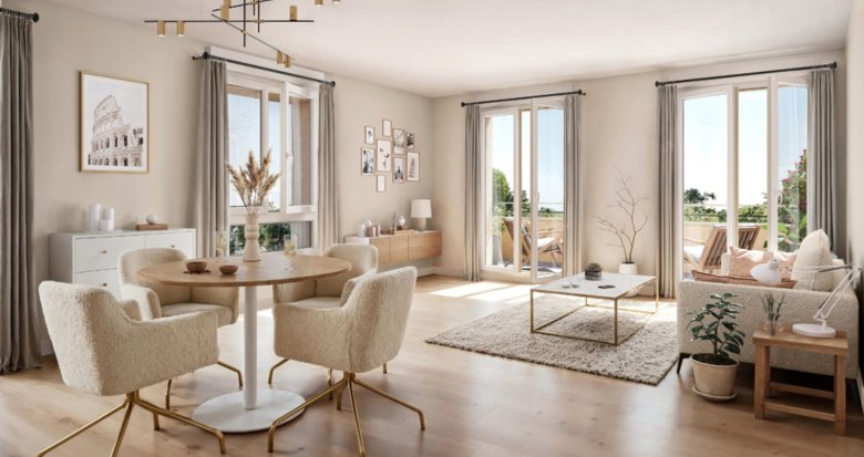 Achat / Vente appartement neuf Clichy-sous-Bois proche tram T4 et future ligne 16 (93390) - Réf. 12921