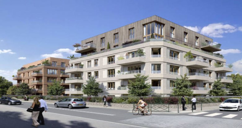 Achat / Vente appartement neuf Colombes à moins de 10 min du transilien J (92700) - Réf. 5809