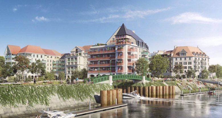 Achat / Vente appartement neuf Cormeilles-en-Parisis face à la seine (95240) - Réf. 7538