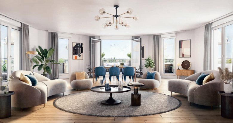 Achat / Vente appartement neuf Cormeilles-en-Parisis Port de plaisance face à la seine (95240) - Réf. 6931