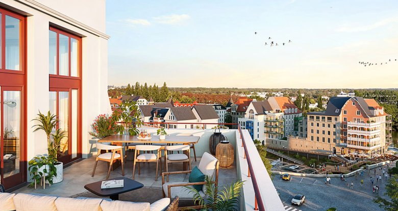 Achat / Vente appartement neuf Cormeilles-en-Parisis proche Transilien ligne J et RER A (95240) - Réf. 12826