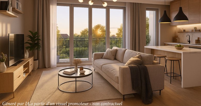 Achat / Vente appartement neuf Coulommiers à 300 m de la place du marché (77120) - Réf. 13484