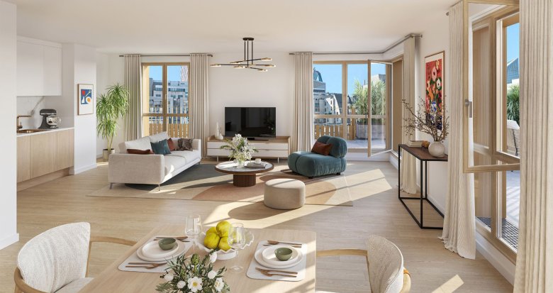 Achat / Vente appartement neuf Courbevoie à deux pas de La Défense (92400) - Réf. 12819
