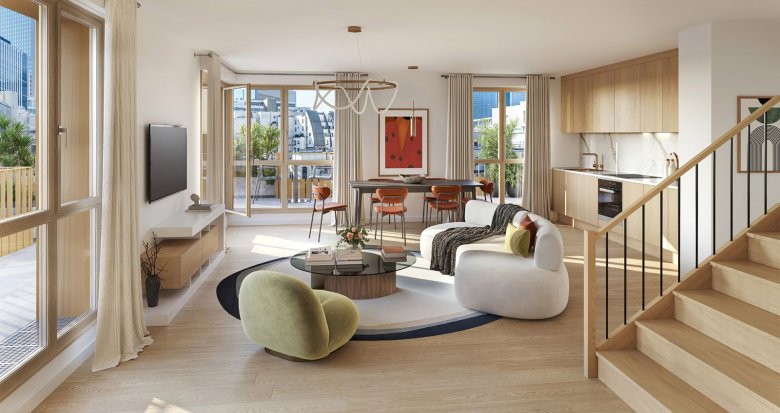 Achat / Vente appartement neuf Courbevoie à deux pas de La Défense (92400) - Réf. 12819