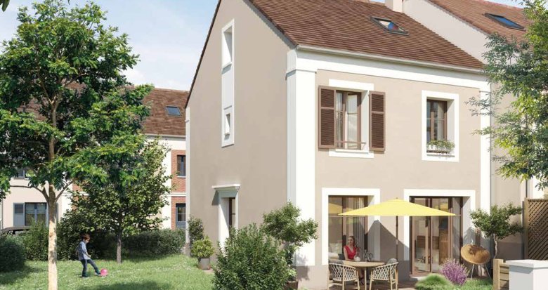 Achat / Vente appartement neuf Crespières campagne à 30 km de la Porte d’Auteuil (78121) - Réf. 12531