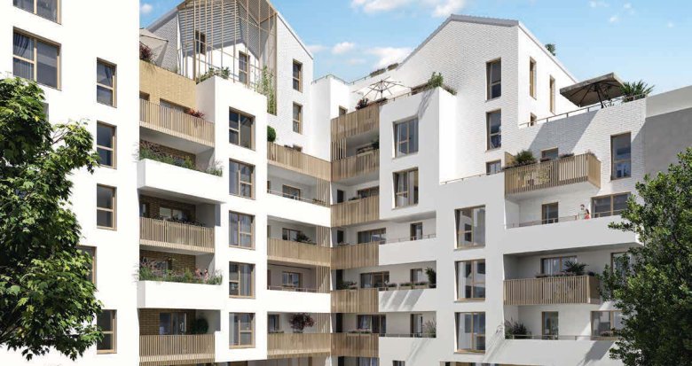 Achat / Vente appartement neuf Créteil à 5 min à pied de la ligne 8 (94000) - Réf. 8655