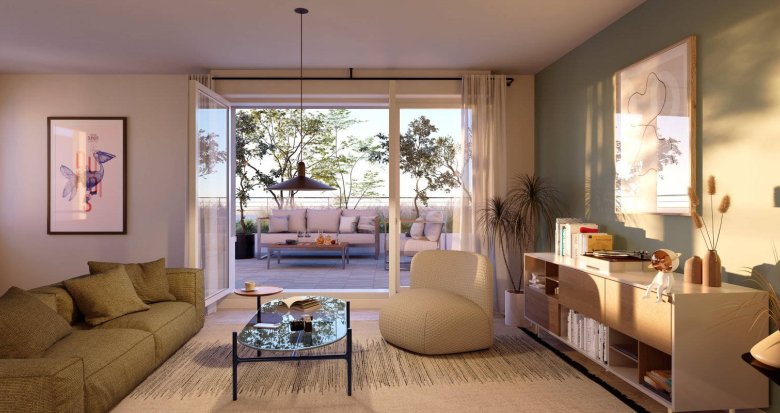 Achat / Vente appartement neuf Drancy à 4 minutes du RER B direction Paris (93700) - Réf. 12171