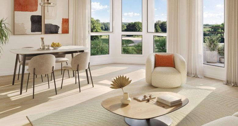 Achat / Vente appartement neuf Dugny à proximité du futur métro ligne 17 du Grand Paris Express (93440) - Réf. 13510