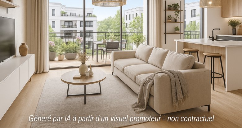 Achat / Vente appartement neuf Dugny à proximité du futur métro ligne 17 du Grand Paris Express (93440) - Réf. 13510
