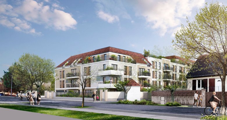 Achat / Vente appartement neuf Ecquevilly à 15min en voiture de la gare Transilien J (78920) - Réf. 12896