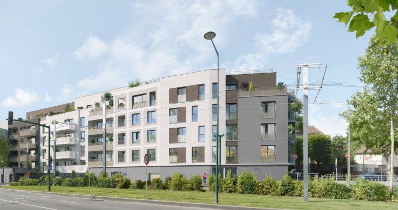 Achat / Vente appartement neuf Épinay-sur-Seine à deux pas de la station de tram T8 (93800) - Réf. 12164