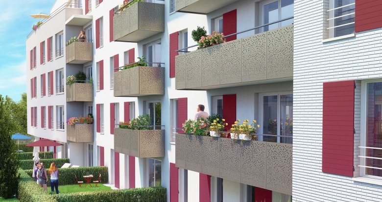 Achat / Vente appartement neuf Fleury-Mérogis quartier des Joncs Marins (91700) - Réf. 1184