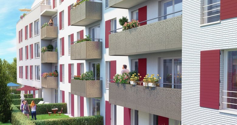 Achat / Vente appartement neuf Fleury-Mérogis quartier des Joncs Marins (91700) - Réf. 1184