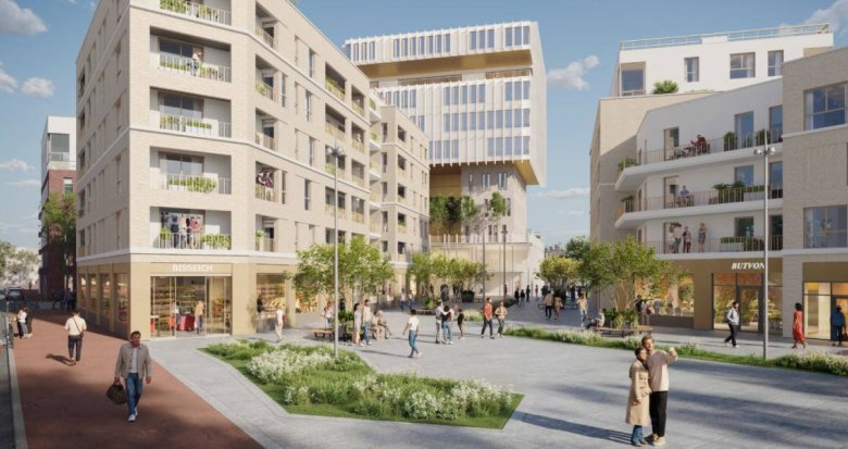 Achat / Vente appartement neuf Fontenay-sous-Bois à 25 minutes du centre de Paris (94120) - Réf. 12629