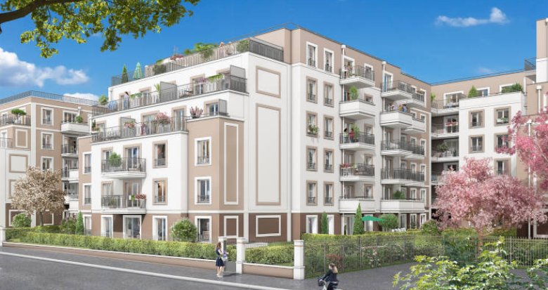 Achat / Vente appartement neuf Franconville à 2 min à pied de la gare RER C (95130) - Réf. 5869