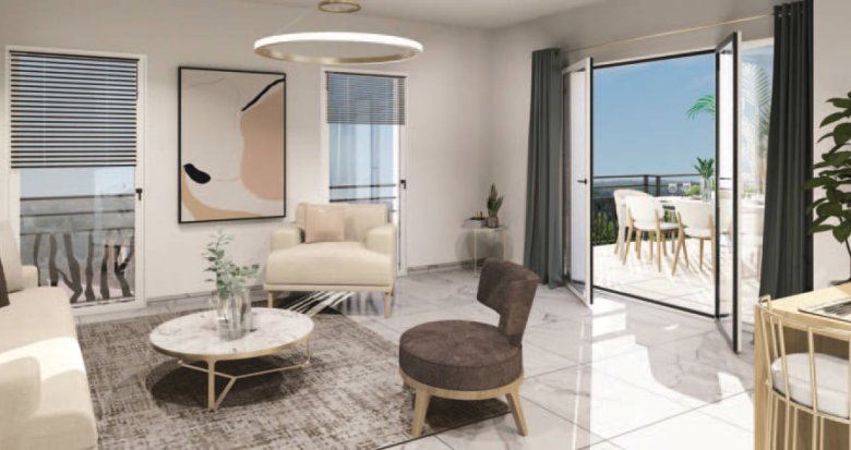 Achat / Vente appartement neuf Gagny centre-ville à 900m de la gare (93220) - Réf. 12774
