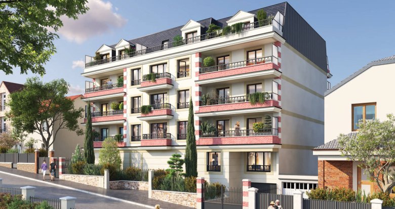 Achat / Vente appartement neuf Gagny centre-ville à 900m de la gare (93220) - Réf. 12774