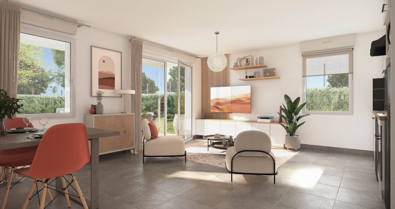 Achat / Vente appartement neuf Gargenville proche des commodités à l’ouest de Paris (78440) - Réf. 11705