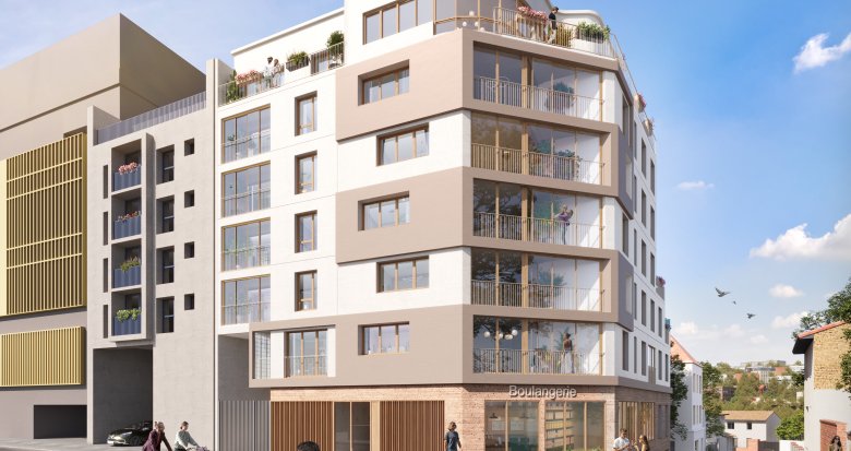 Achat / Vente appartement neuf Gentilly à 100m de la nouvelle station M14 (94250) - Réf. 12841