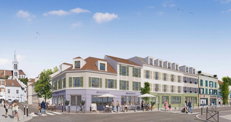 Achat / Vente appartement neuf Gonesse à 100 m du bus menant au RER D (95500) - Réf. 12338