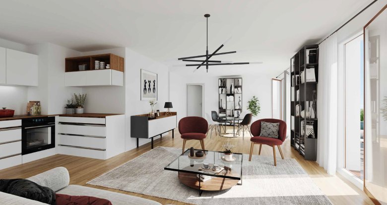 Achat / Vente appartement neuf Gonesse à 600m du RER D (95500) - Réf. 13447