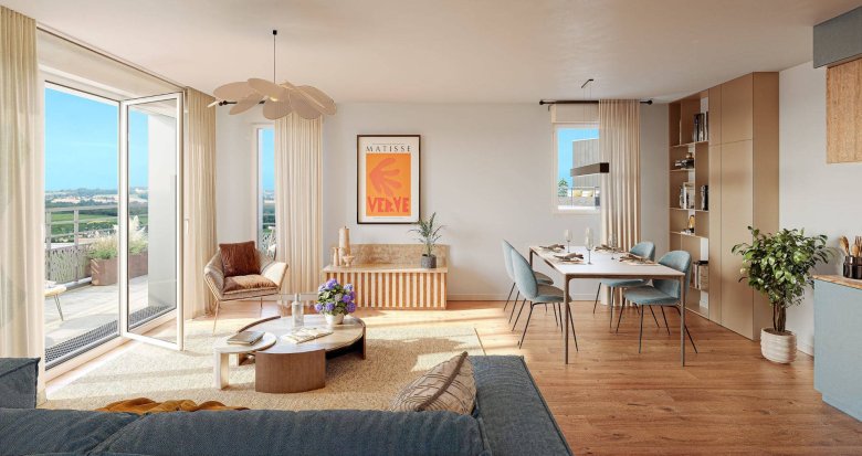 Achat / Vente appartement neuf Houdan à 7 min à vélo de la gare Transilien N (78550) - Réf. 12390