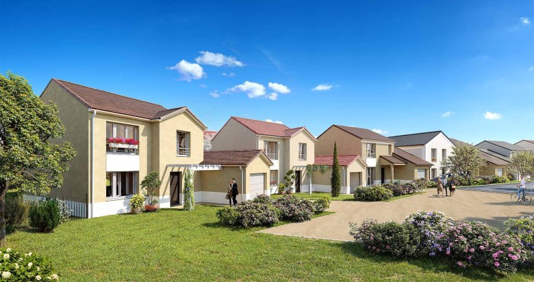 Achat / Vente appartement neuf Houdan à 7 min à vélo de la gare Transilien N (78550) - Réf. 12390