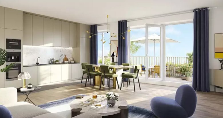 Achat / Vente appartement neuf Igny proche centre ville et gare RER B Igny (94250) - Réf. 13002