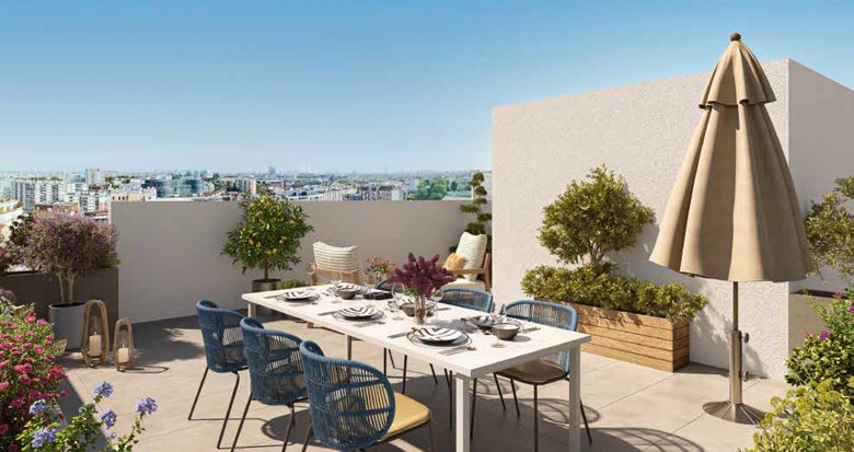 Achat / Vente appartement neuf Issy-les-Moulineaux à 3 min à pied de la gare RER C (92130) - Réf. 13372
