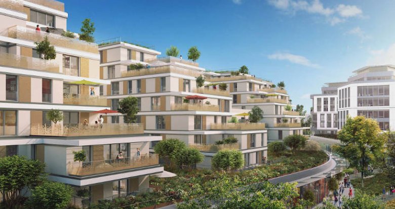 Achat / Vente appartement neuf Issy-Les-Moulineaux coeur centre-ville (92130) - Réf. 13019