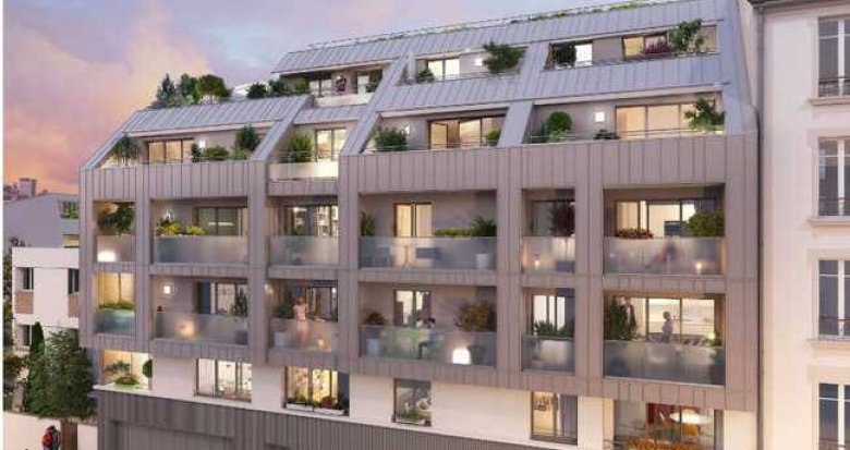 Achat / Vente appartement neuf Issy-les-Moulineaux proche Métro Mairie d'Issy (92130) - Réf. 7513