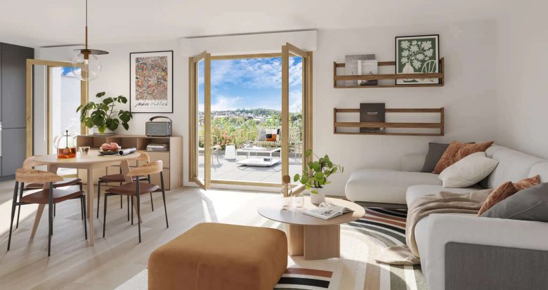 Achat / Vente appartement neuf Ivry-sur-Seine à 800m du métro 7 (94200) - Réf. 11323