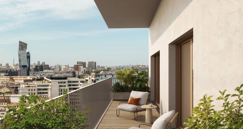 Achat / Vente appartement neuf Ivry-sur-Seine à deux pas des rives de la Seine et RER C à 850m (94200) - Réf. 13320