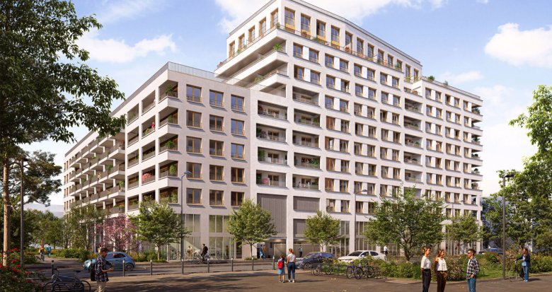 Achat / Vente appartement neuf Ivry-sur-Seine à deux pas des rives de la Seine et RER C à 850m (94200) - Réf. 13320