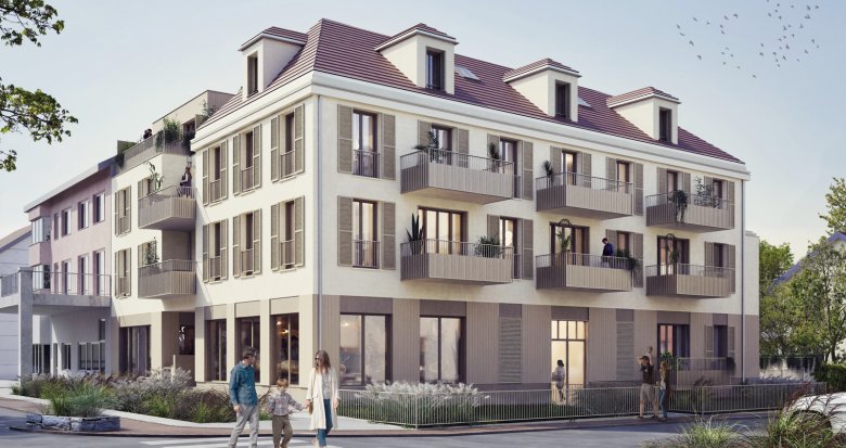 Achat / Vente appartement neuf Jouy-en-Josas à 200m de la gare Transilien V et RER C (78350) - Réf. 13230