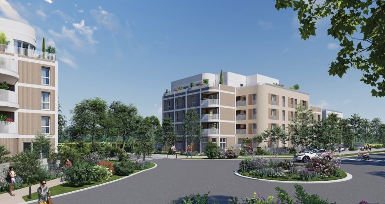 Achat / Vente appartement neuf Jouy-le-Moutier en bordure de forêt de l'Hautil (95280) - Réf. 9035