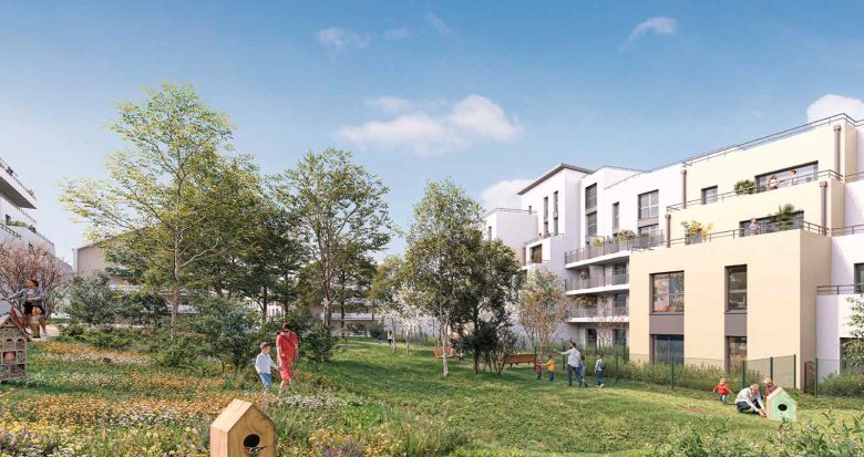 Achat / Vente appartement neuf Jouy-le-Moutier Place du Bien-être proche bus (95280) - Réf. 13558