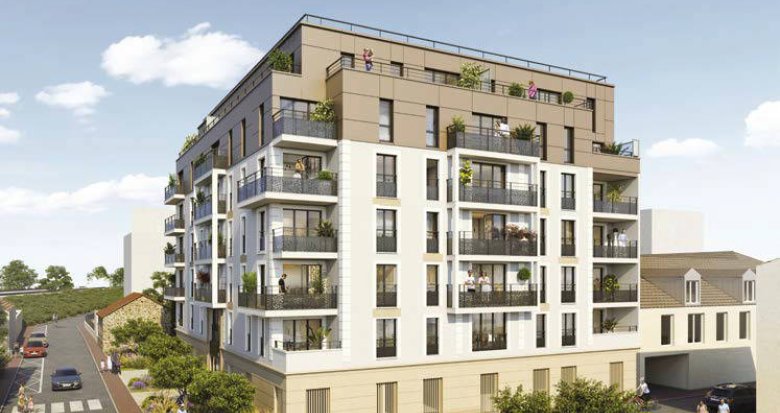 Achat / Vente appartement neuf Juvisy-sur-Orge coeur écrin de verdure (91260) - Réf. 6886
