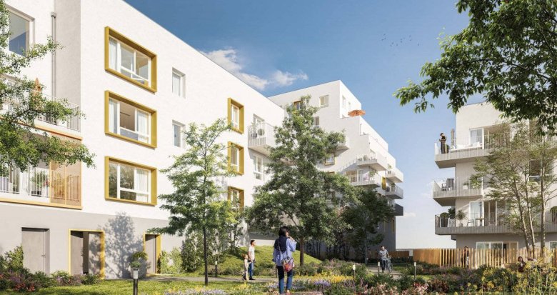 Achat / Vente appartement neuf La Courneuve proche transports, T1 à 500m (93120) - Réf. 7850